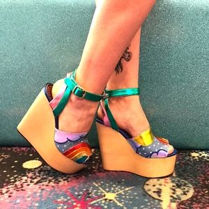 Irregular Choice Funshine Wedges